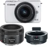 دوربین دیجیتال بدون آینه کانن مدل EOS M10 به همراه لنز 45-15 EF-M و EF 50mm f/1.8 STM میلی متر و آداپتور لنز کانن Mount Adapter EF-EOS M - Image 4