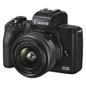 دوربین دیجیتال بدون آینه کانن مدل EOS M50 Mark II kit 15-45mm f3.5-6.3 IS STM