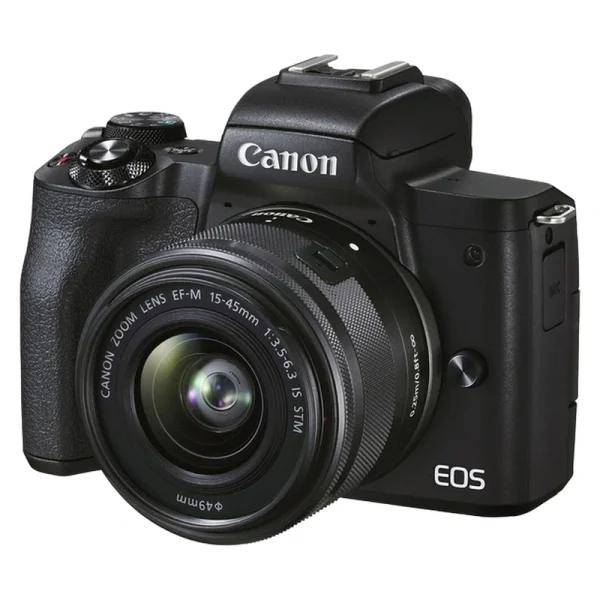 دوربین دیجیتال بدون آینه کانن مدل EOS M50 Mark II kit 15-45mm f3.5-6.3 IS STM