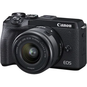 دوربین دیجیتال بدون آینه کانن مدل EOS M6 Mark II kit 15-45mm