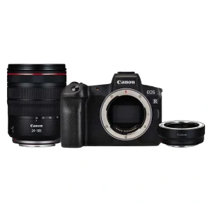 دوربین دیجیتال بدون آینه کانن مدل EOS R به همراه لنز RF 24-105mm و Mount Adapter EF-EOS R