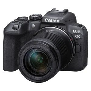 دوربین دیجیتال بدون آینه کانن مدل EOS R10 با لنز ۱۸ - ۱۵۰ میلی‌متر f3.5 - f6.3