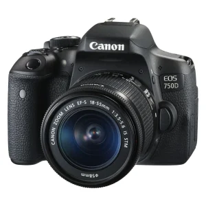 دوربین دیجیتال کانن مدل EOS 750D به همراه لنز 55-18 میلی متر IS STM