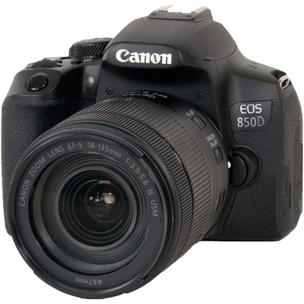 دوربین دیجیتال کانن مدل EOS 850D به همراه لنز 18-135 میلی‌متر IS USM