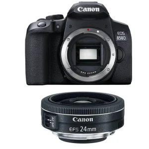 دوربین دیجیتال کانن مدل EOS 850D به همراه لنز 24 میلی متر F2.8 STM
