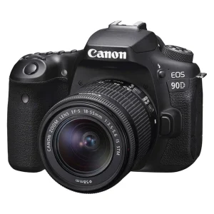 دوربین دیجیتال کانن مدل EOS 90D به همراه لنز 55-18 میلی متر IS STM