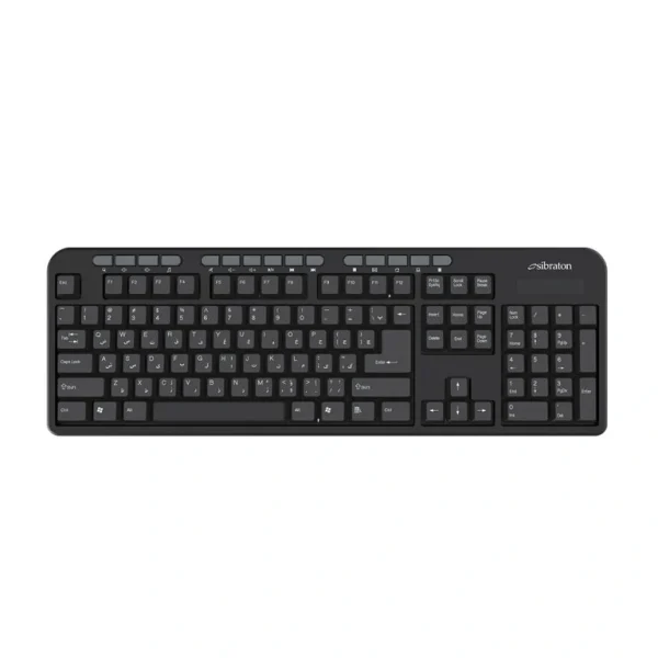 کیبورد سیبراتون مدل skb566w