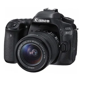 دوربین دیجیتال کانن مدل Eos 80D به همراه لنز EF-S 18-55mm f3.5-5.6 IS STM