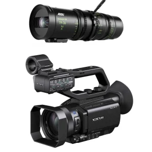 دوربین فیلم برداری سونی مدل PXW-X70 به همراه لنز Arri Anamorphic Ultra Wide Zoom 19-36T4.2 M