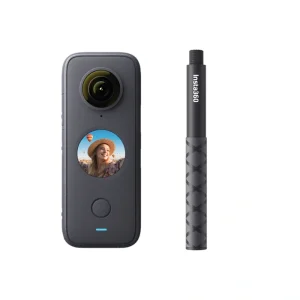 دوربین فیلم برداری ورزشی اینستا 360 مدل ONE X2 به همراه مونوپاد