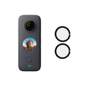 دوربین فیلم برداری ورزشی اینستا 360 مدل ONE X2 همراه محافظ لنز بسته 2 عددی